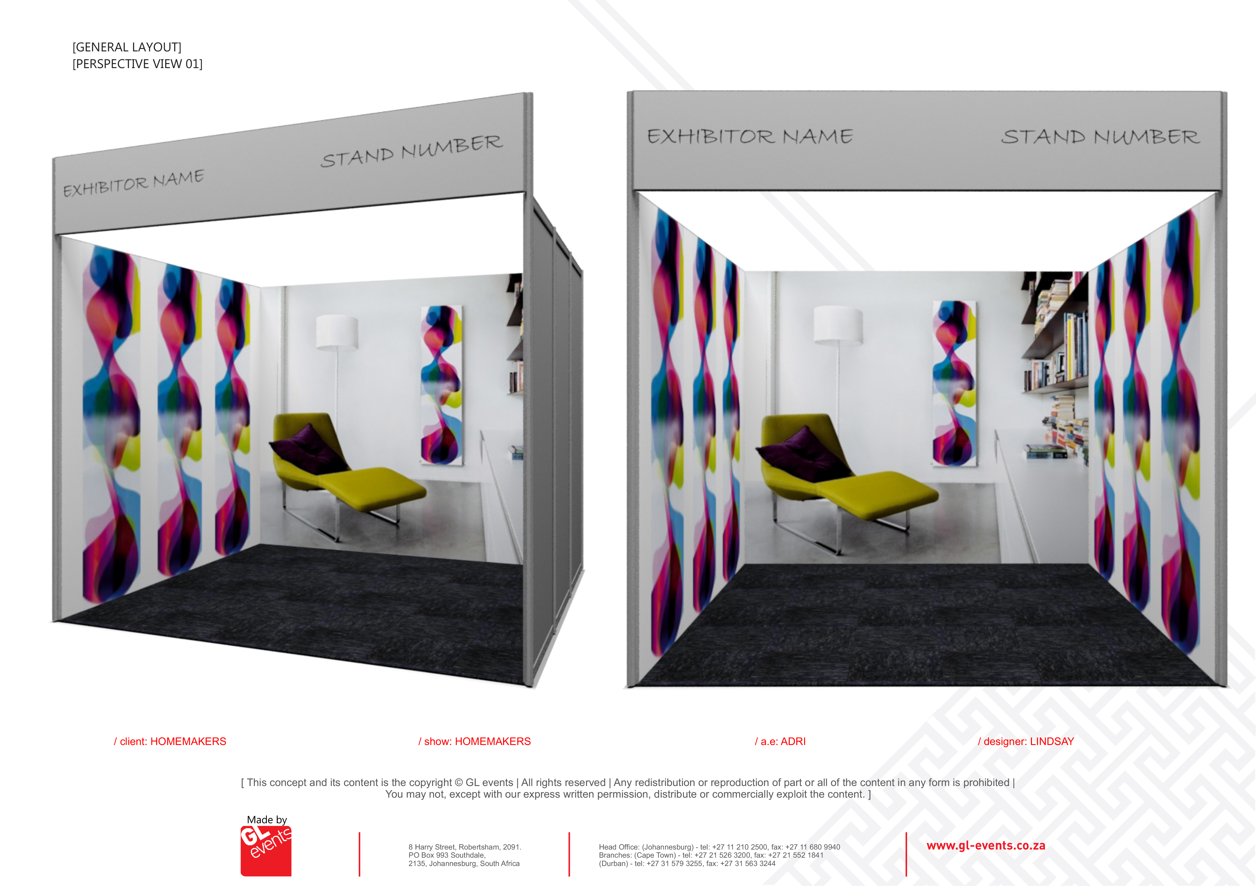 Fabric Stand Order